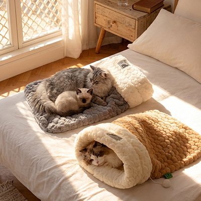 Lit Chaton | Cachette Macramé™ - Transportdodochat