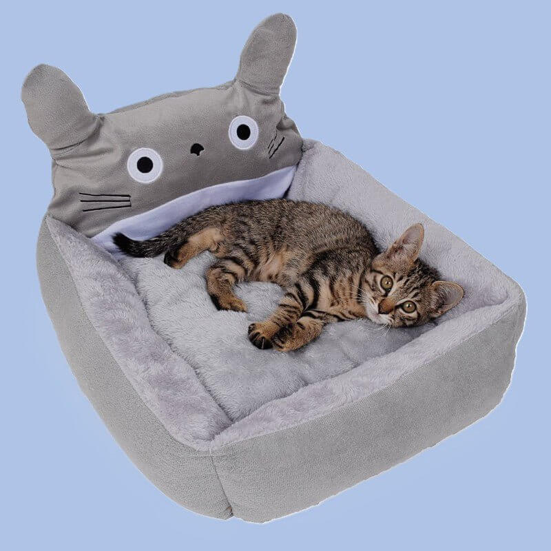 Lit pour chat en forme de chat | Sofa P'tit Museau™ - Transportdodochat
