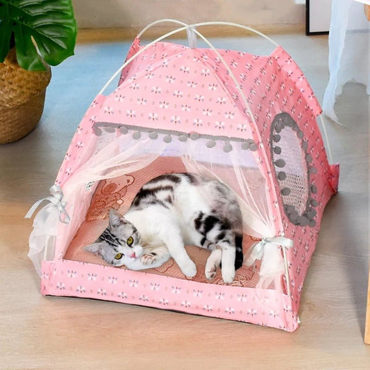 Niche à chat - Cabane Fleurie™ - Transportdodochat
