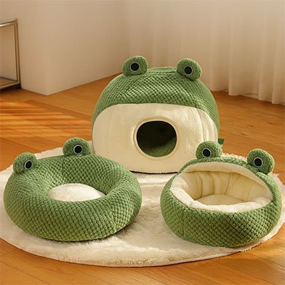 Niche pour chat grenouille différents modèles