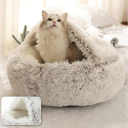 panier pour chat douillet chat curieux