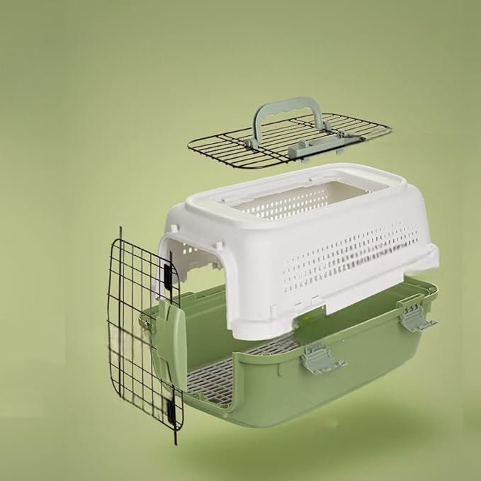 panier transport chat petflightcase vert 
