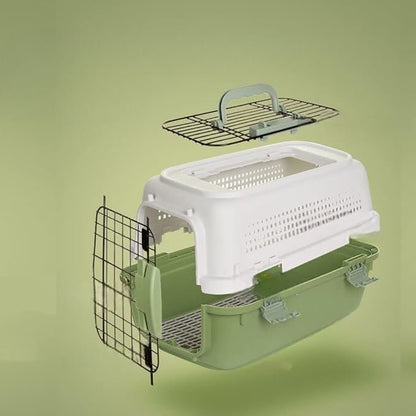panier transport chat petflightcase vert 