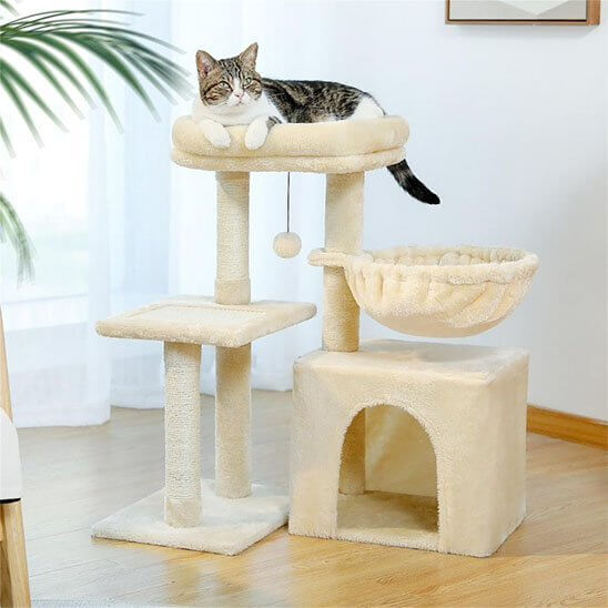 Petit arbre a chat | La Petite Tour des Moustaches™ - Transportdodochat