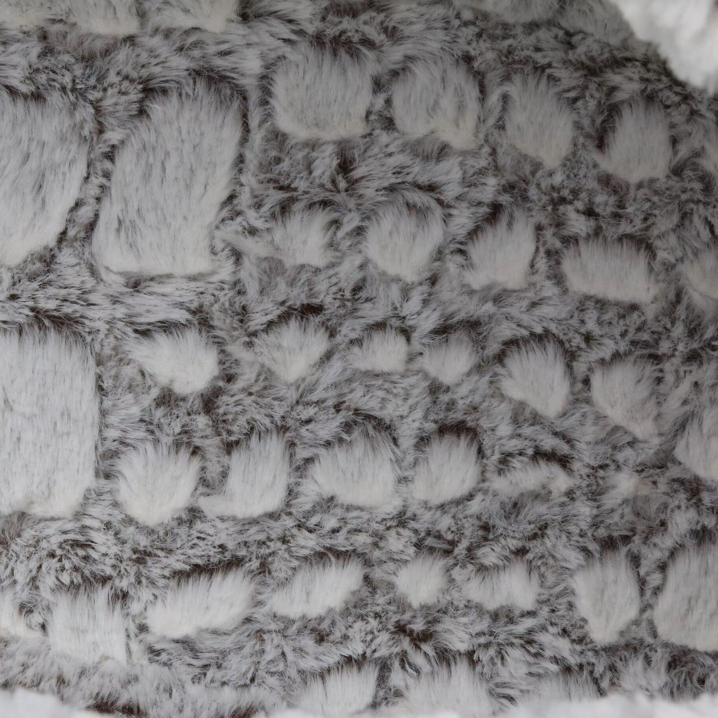 sac de transport chat argent détail confort