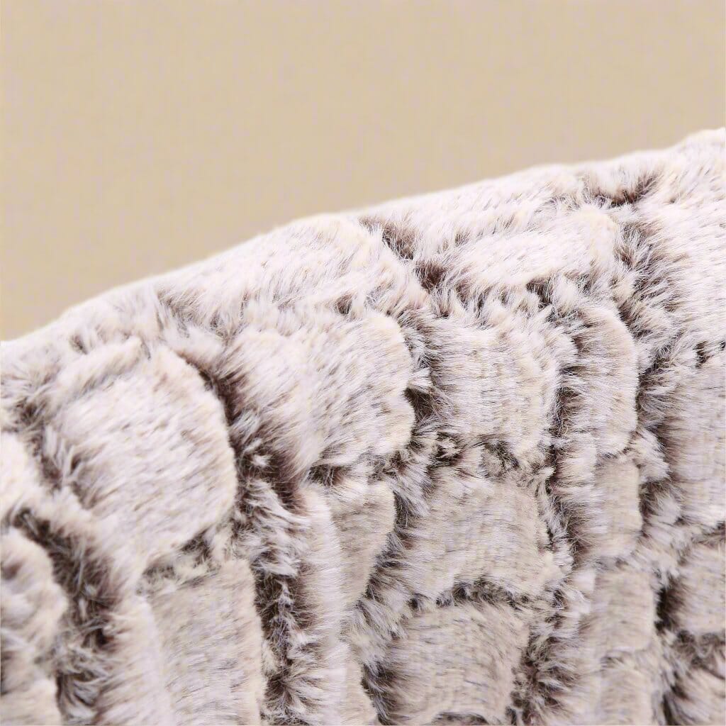 Sac de transport chat bleu marin peluche douce