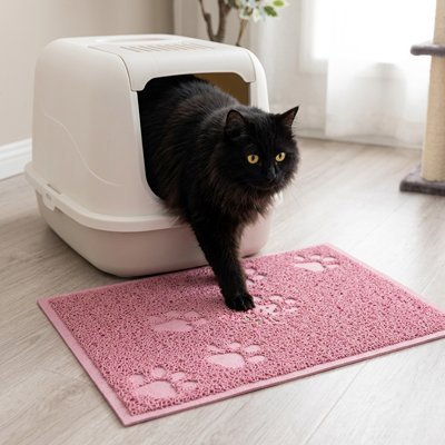 Tapis litière pour Chat | Nook Propre™ - Transportdodochat